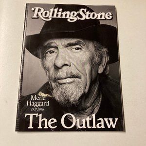 Rolling Stone Magazine MAY 5, 2016 ISSUE #1260 - THE OUTLAW - MERLE HAGGARD
